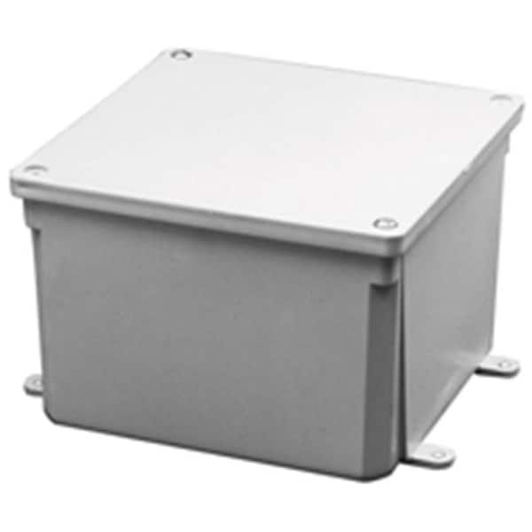 Thomas & Betts-Carlon E987RR PVC Junct Box 6 x 6 x 4 In.
